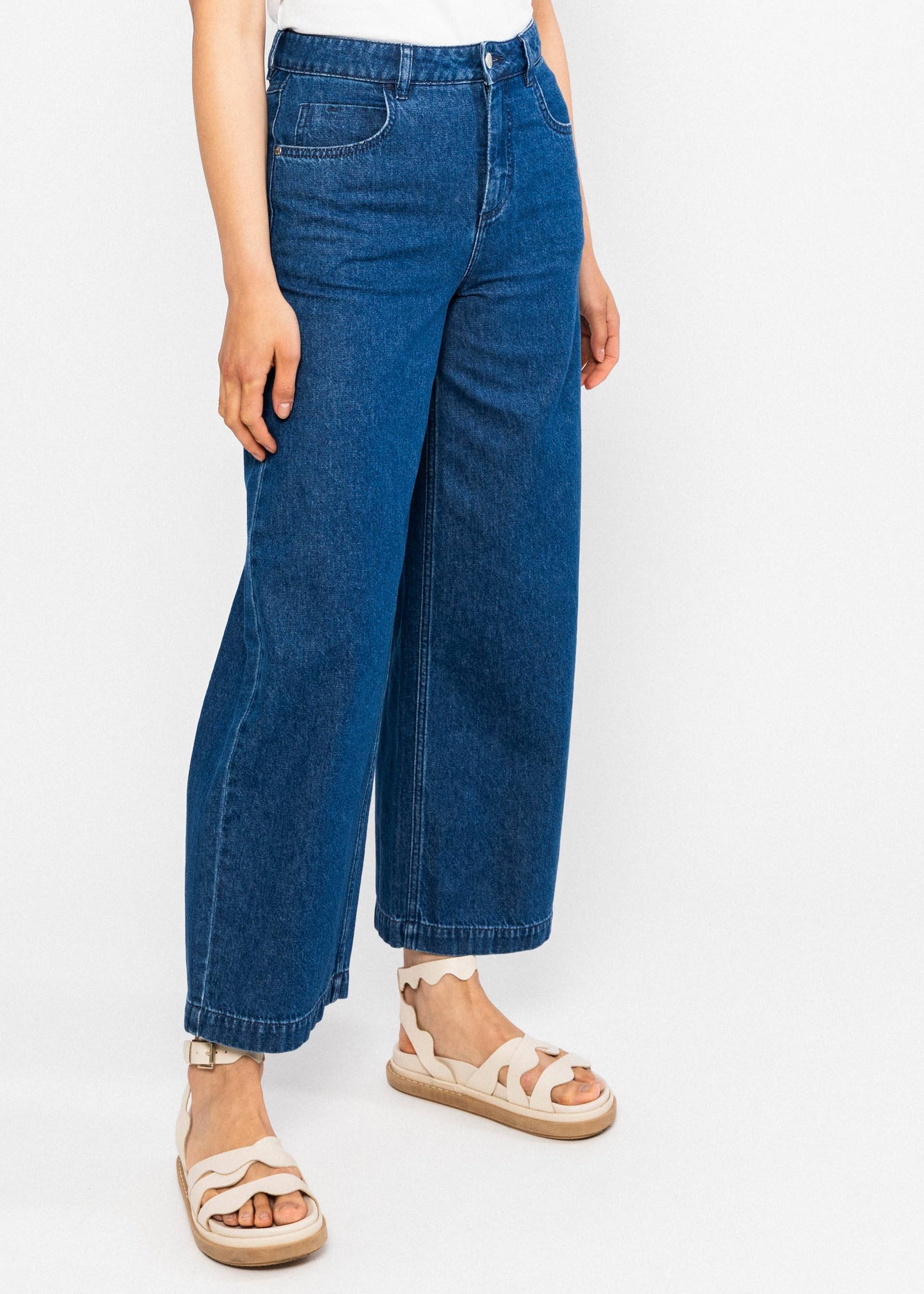 Jeanshose Lene Lou, ocean indigo denim, Hosen, Blau