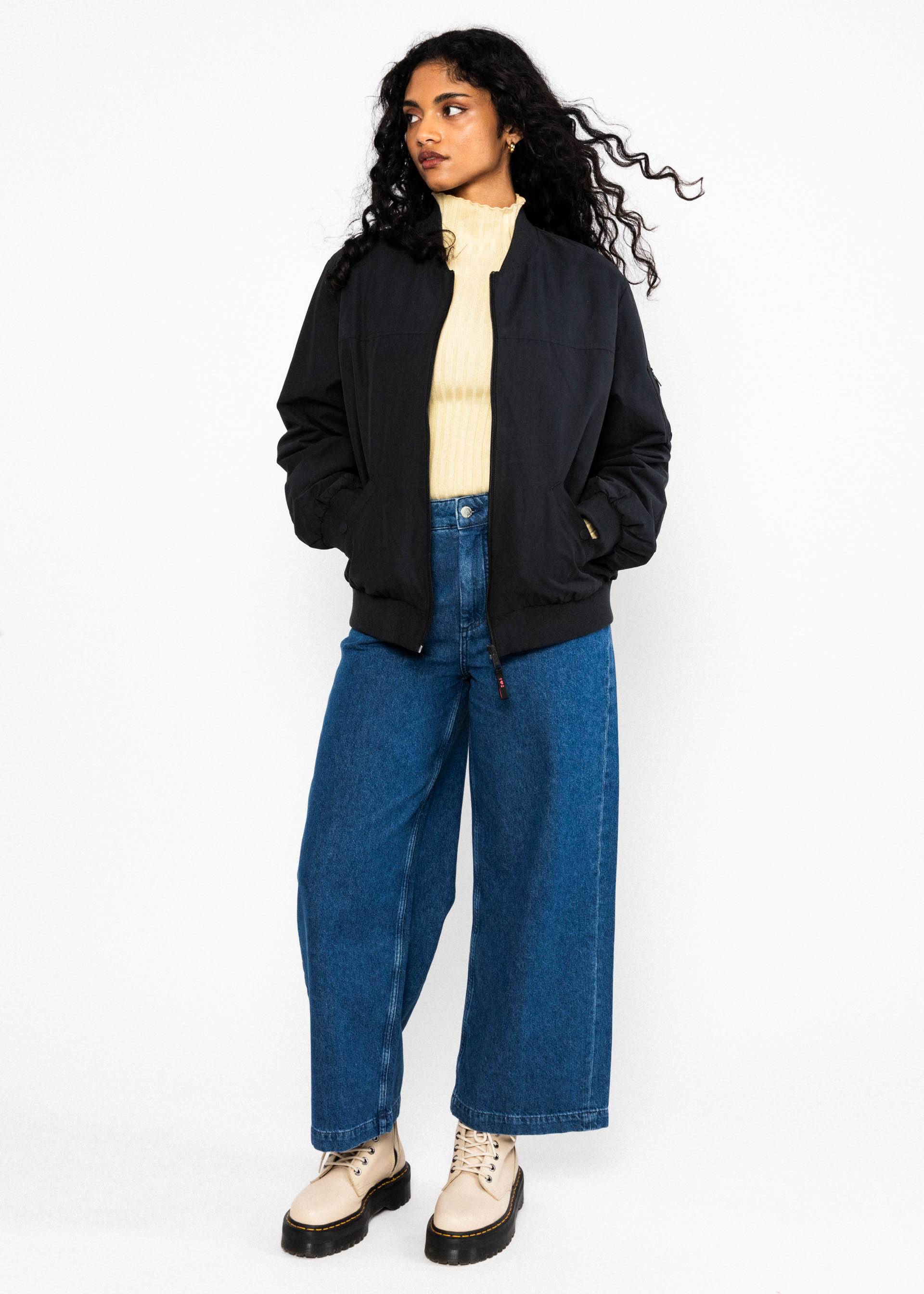 Blouson Wild Heart, desert night black plain, Jackets & Coats, Black