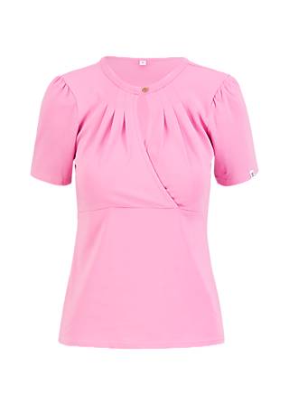 T-Shirt Criss Cross Cœur, summer strawberry pink, Shirts, Rosa