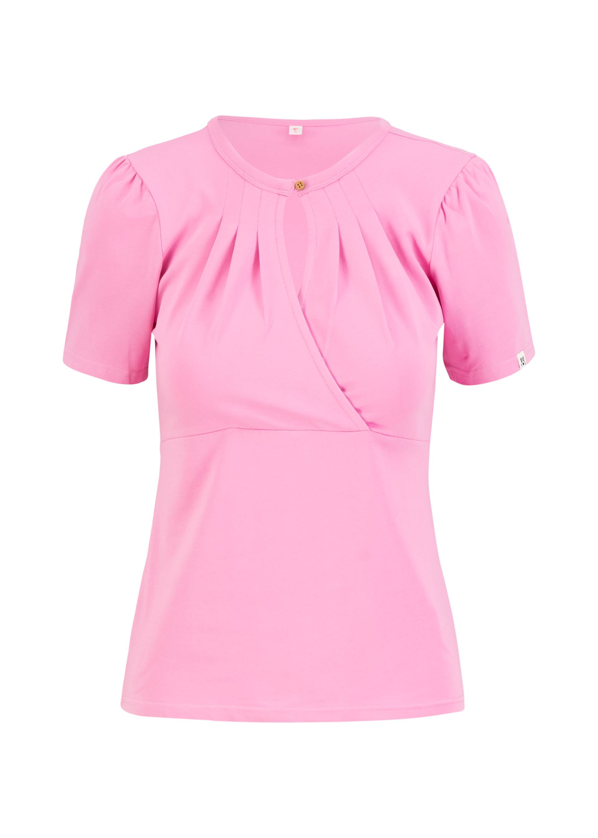 T-Shirt Criss Cross Cœur, summer strawberry pink, Shirts, Rosa