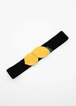 Tailleng&uuml;rtel Limonello Love, black belt, Accessoires, Schwarz