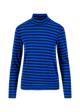 Breton shirt Lonely Lips Turtle, cute blue sugar stripes, Tops, Blue