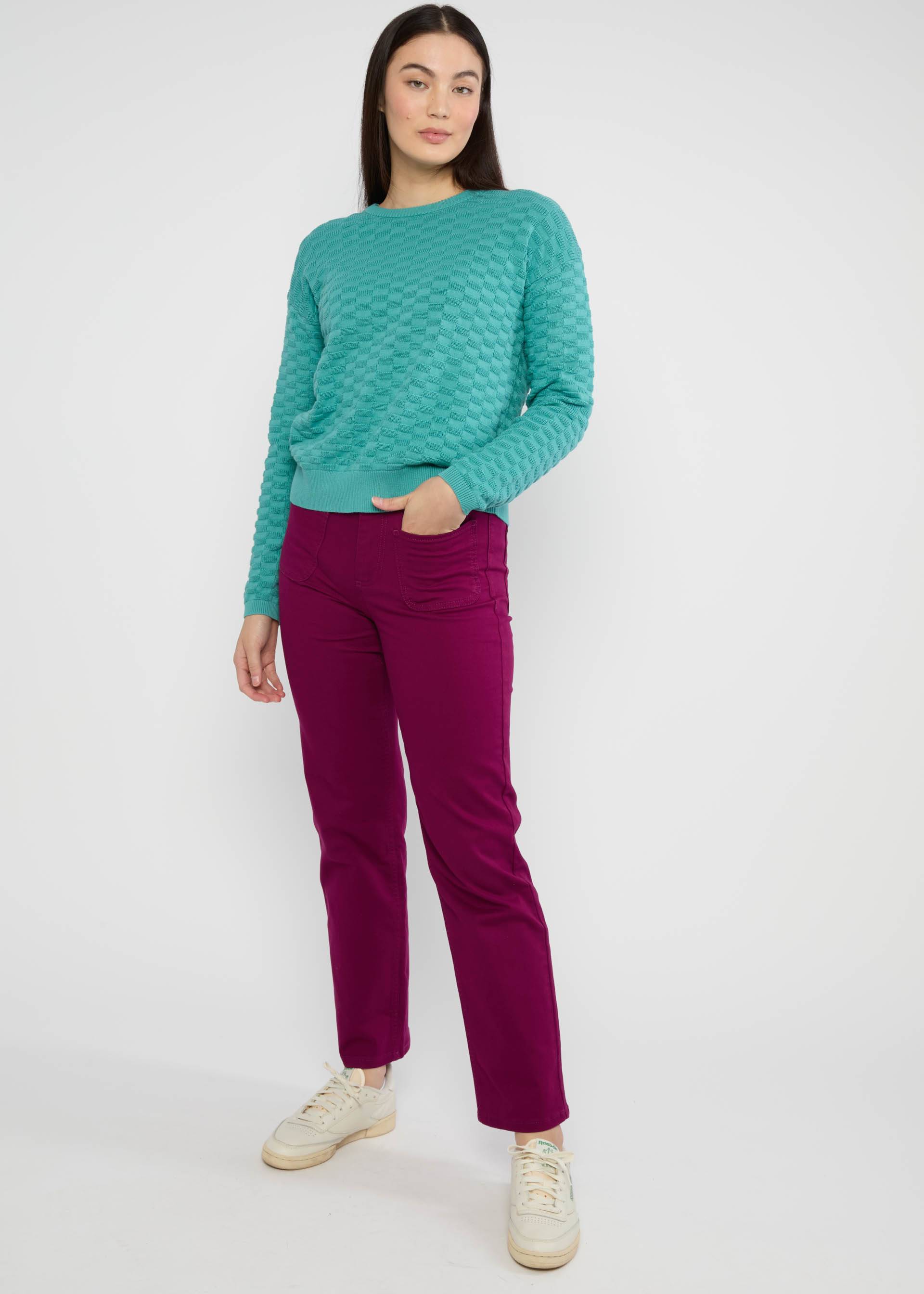 Trousers Pocket Rocket Regular, my opulent purple, Trousers, Purple