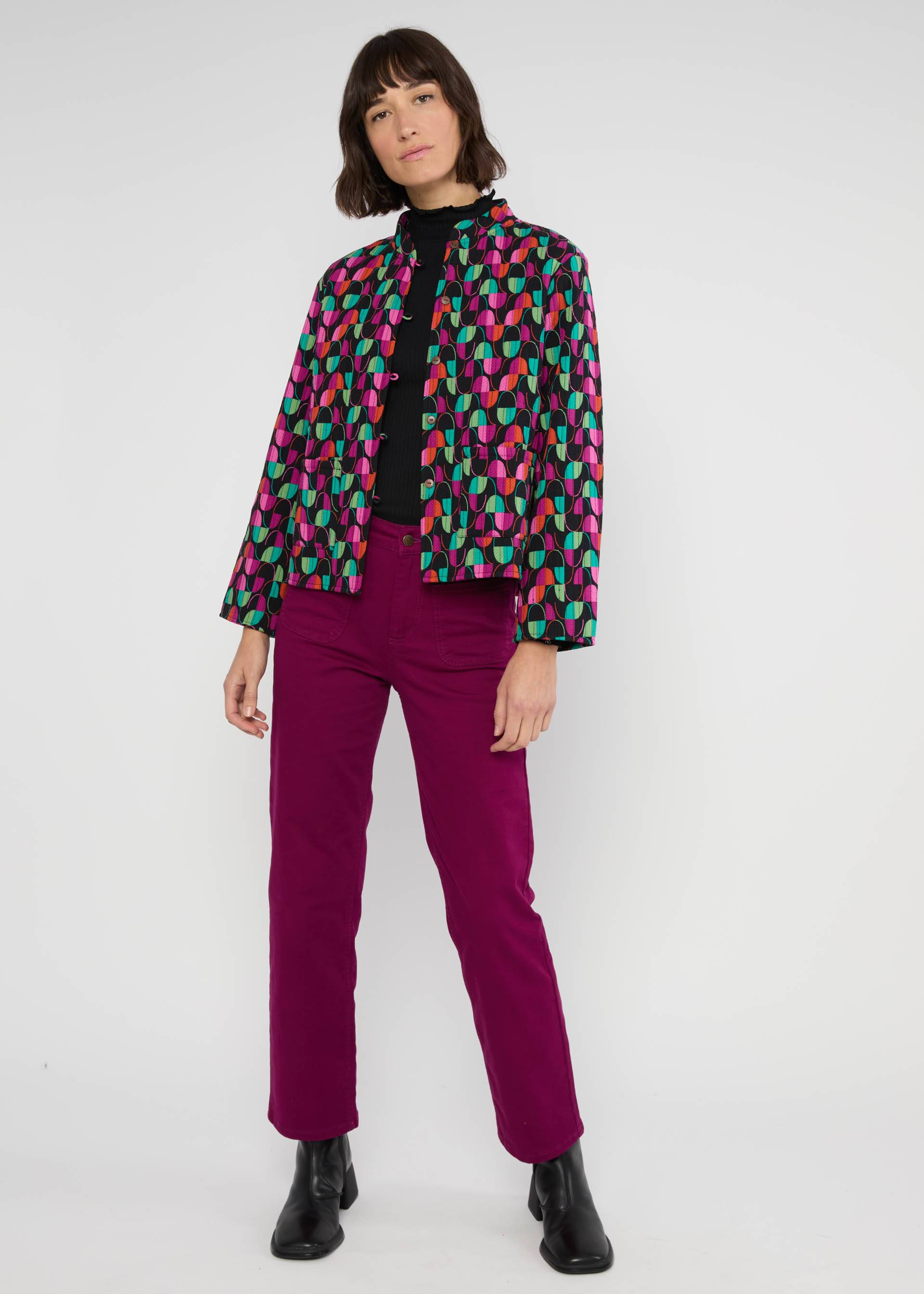 Steppjacke Quilted Love, illusionist of dreams, Jacken & Mäntel, Schwarz