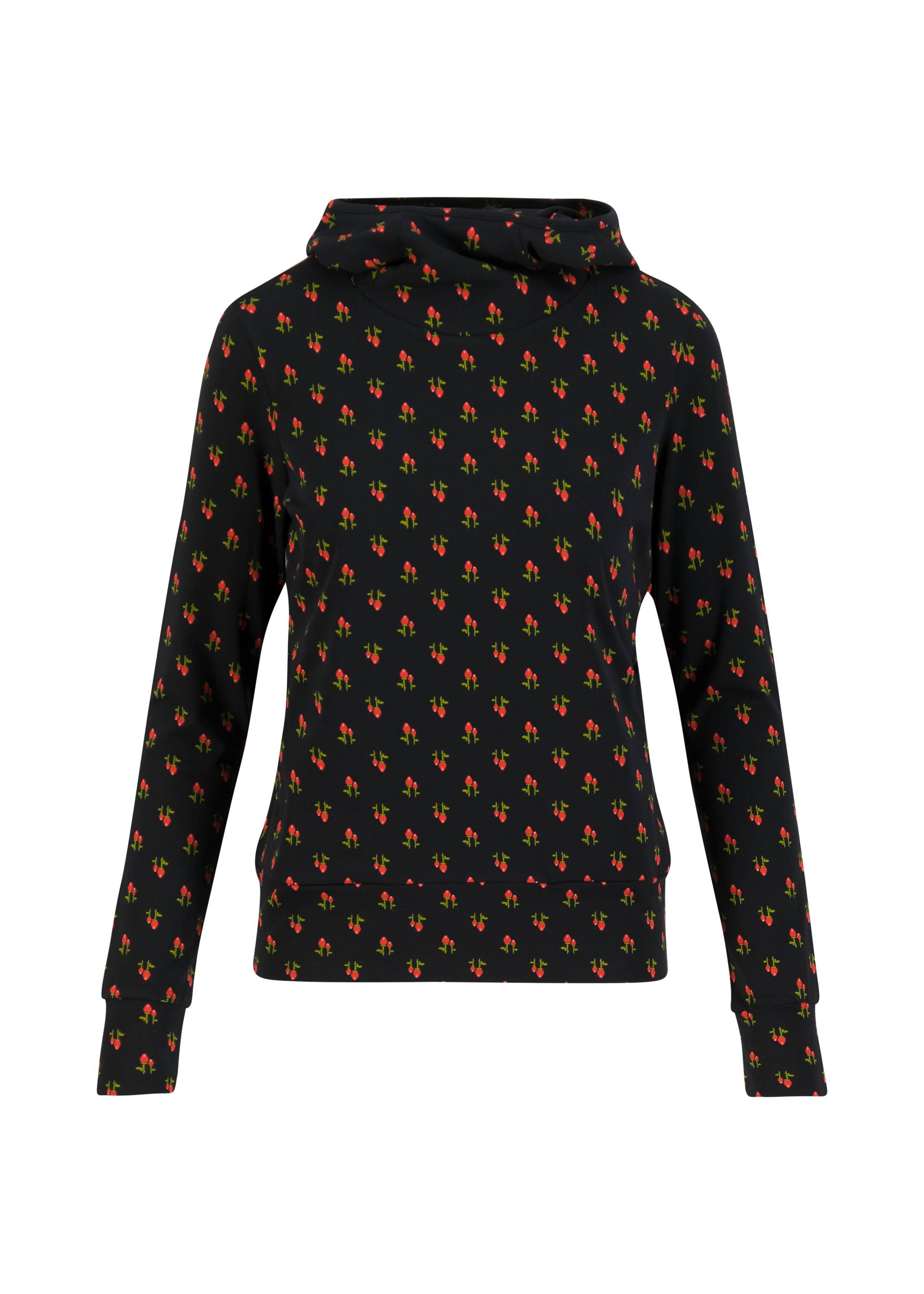 Hoodie Scuba Duba, red rosehip, Sweatshirts & Hoodies, Black