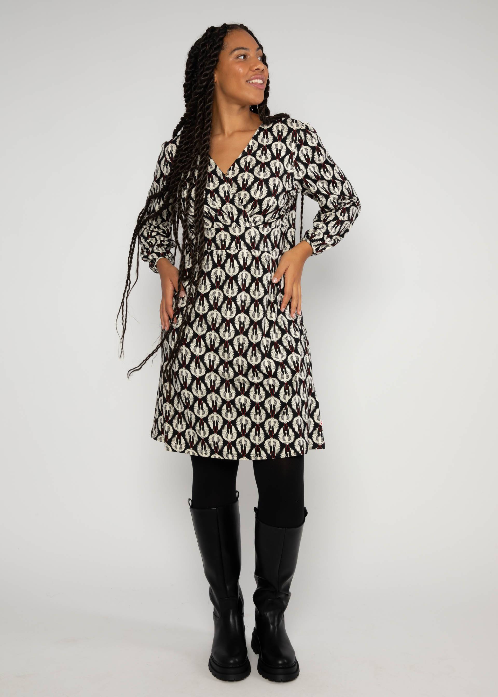 Jerseykleid Something old Something new, crane covey, Kleider, Schwarz