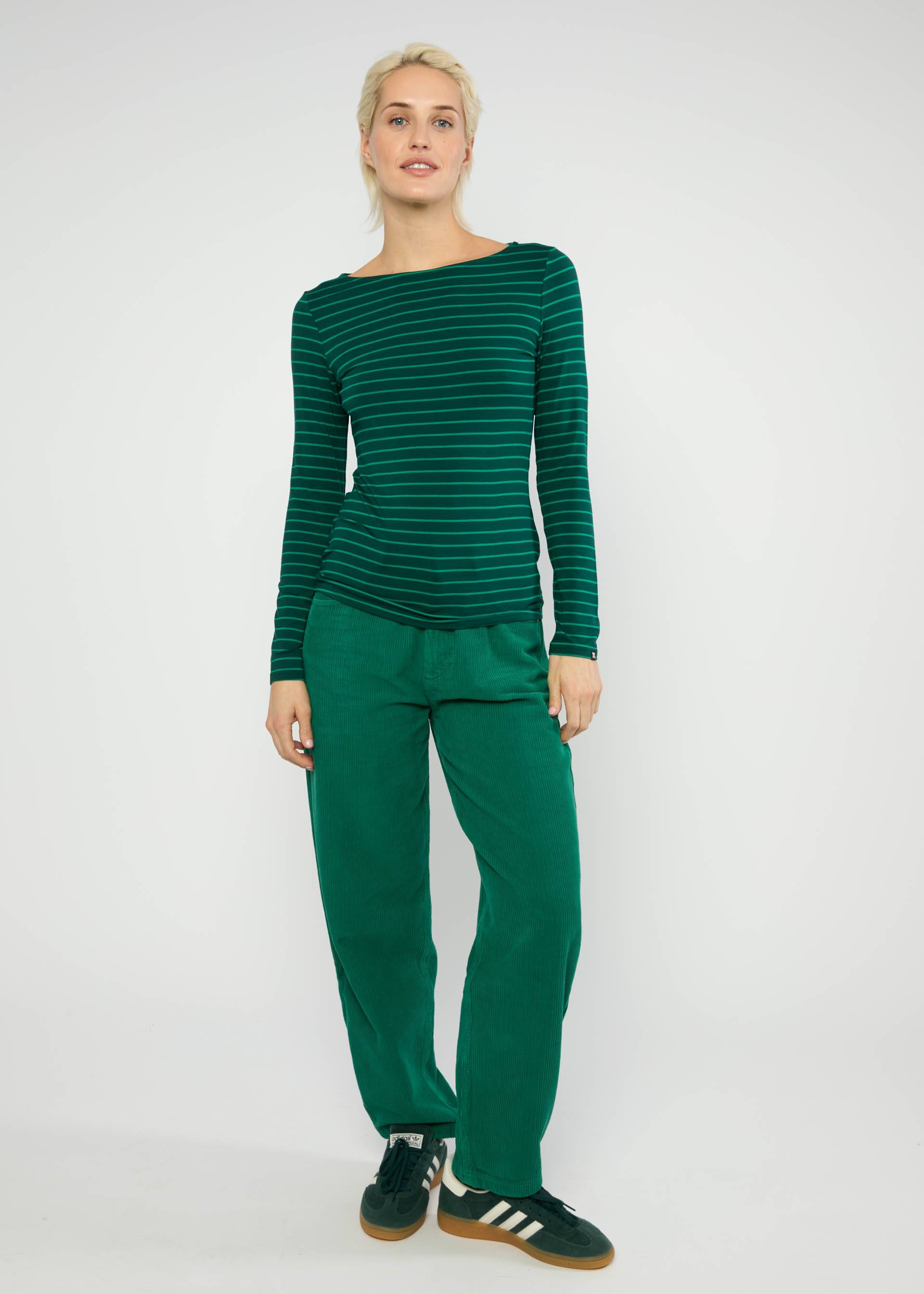 Streifenshirt Sweet Sailorette, dream of paradise green stripe, Shirts, Grün