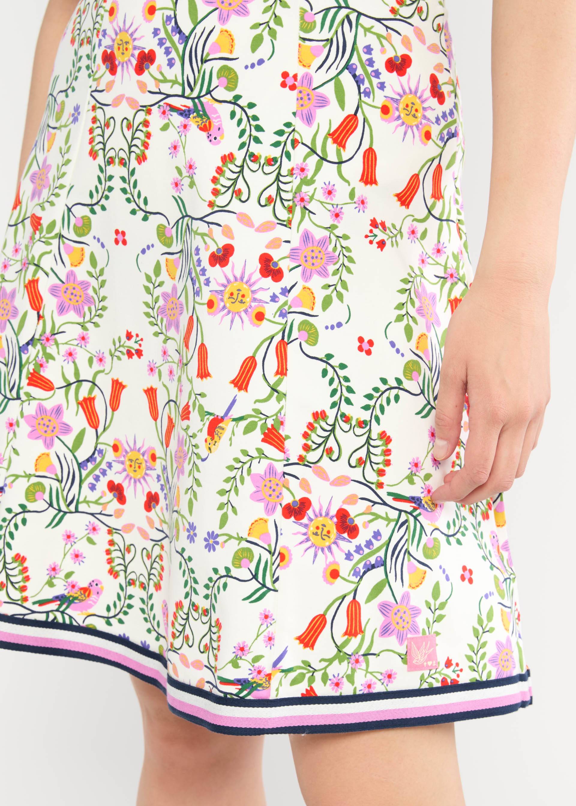 Tellerrock Team Charming, feed the budgies, Röcke, Weiß