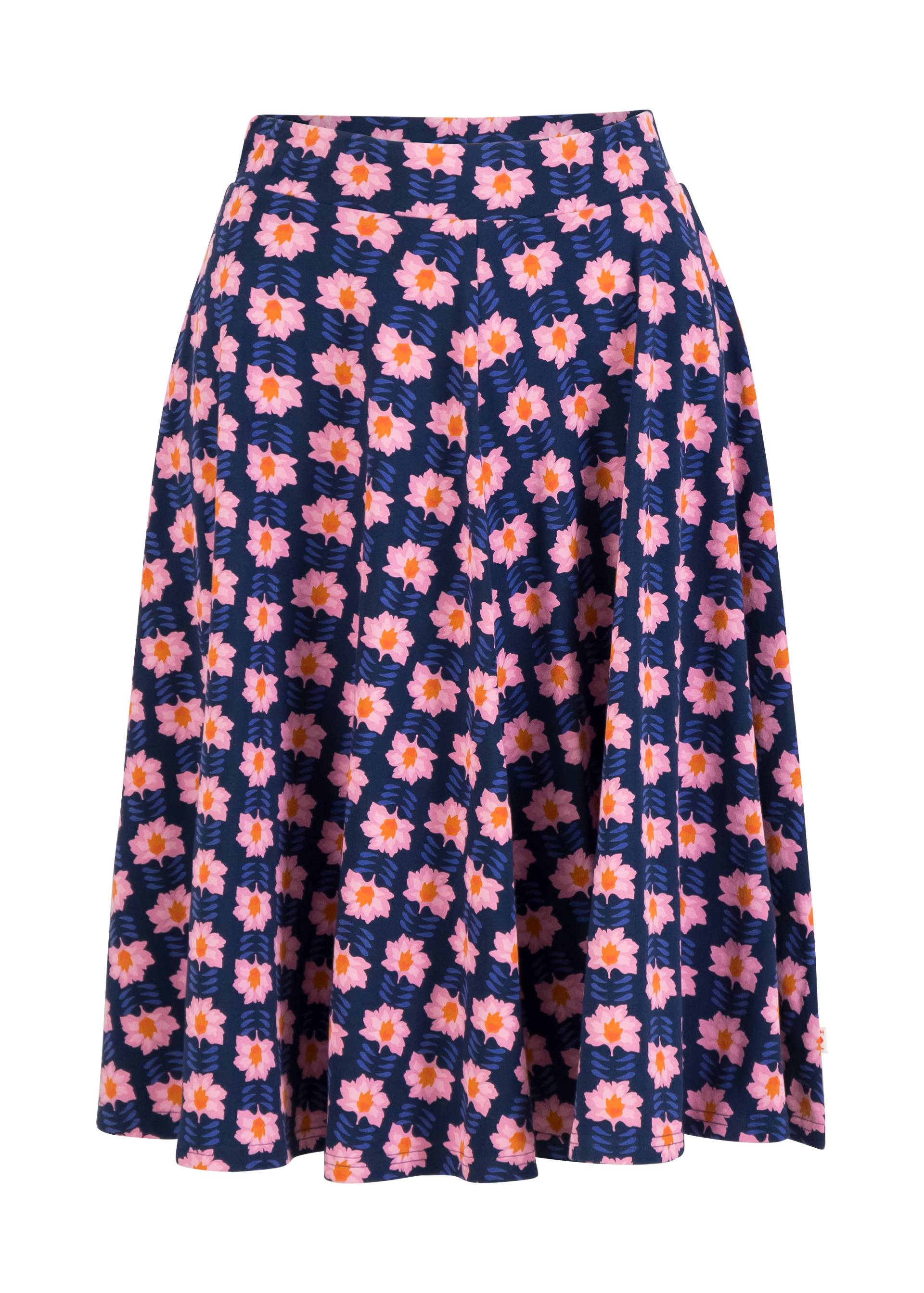 Circle Skirt Wooden Heart Circular, daydream flower, Skirts, Blue