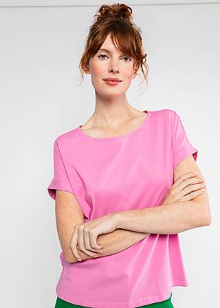 Jerseyshirt Glow and Grow, summer strawberry pink, Shirts, Rosa