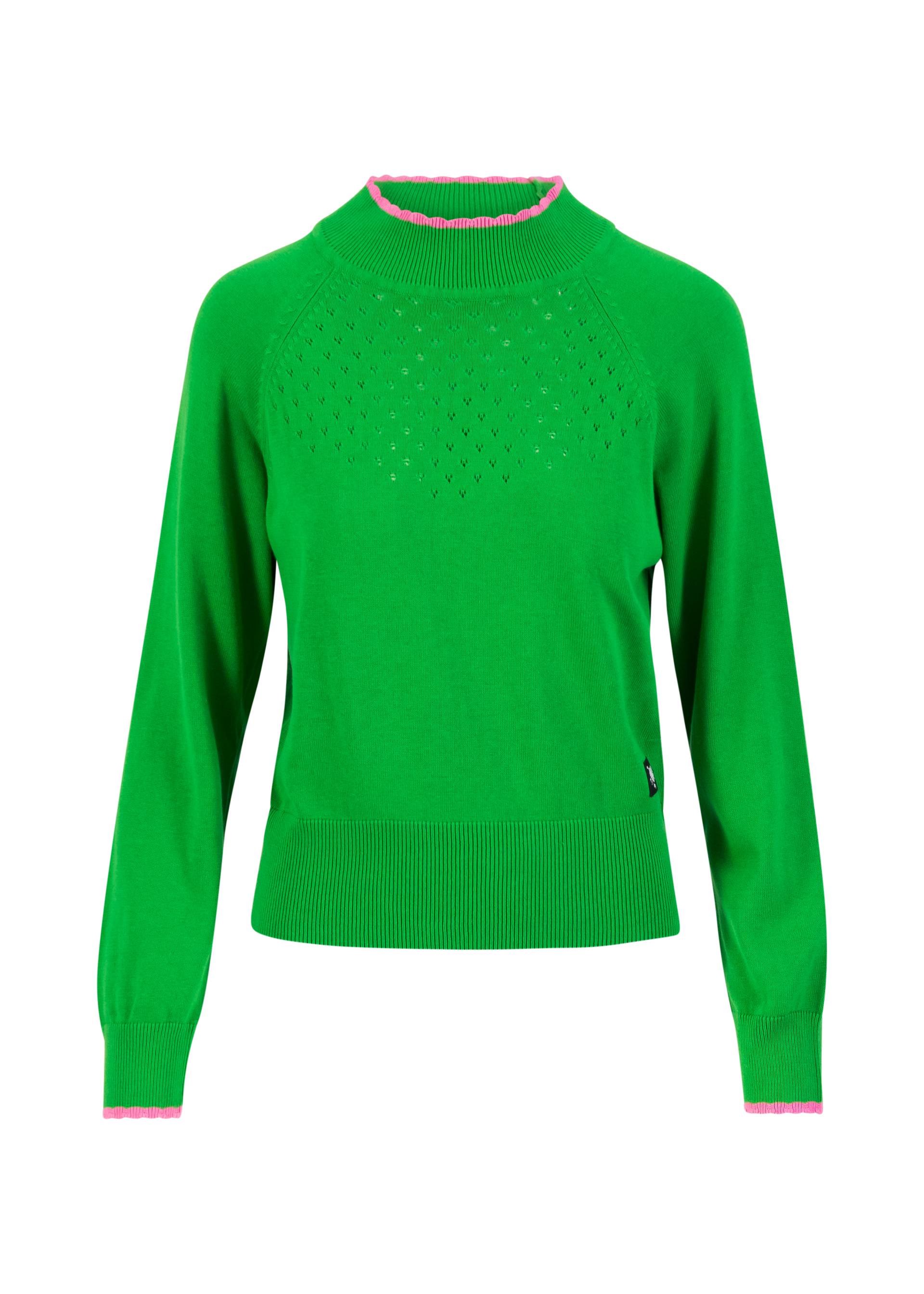 Knitted Jumper Delicious Minds, little frog green, Knitted Jumpers, Green