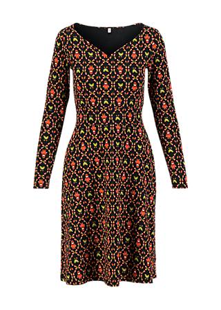 Jerseykleid Froggy Queen, rose hip hella, Kleider, Schwarz