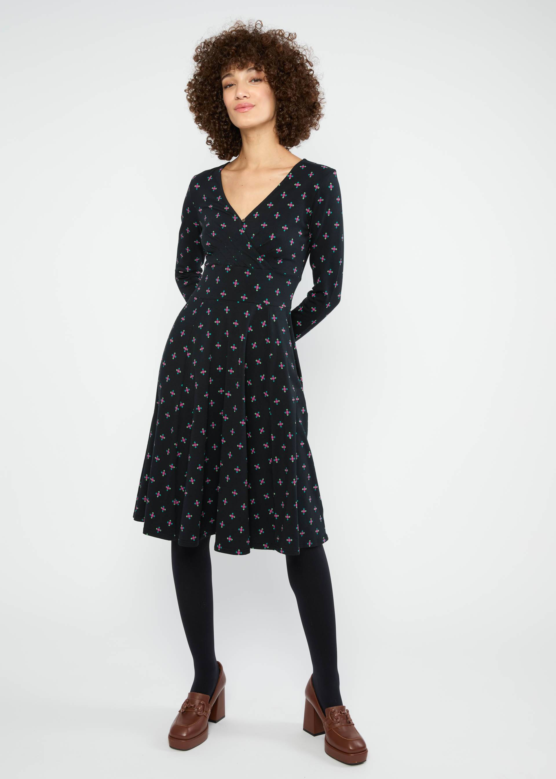 Jerseykleid Shalala Tralala, light and shadow, Kleider, Schwarz