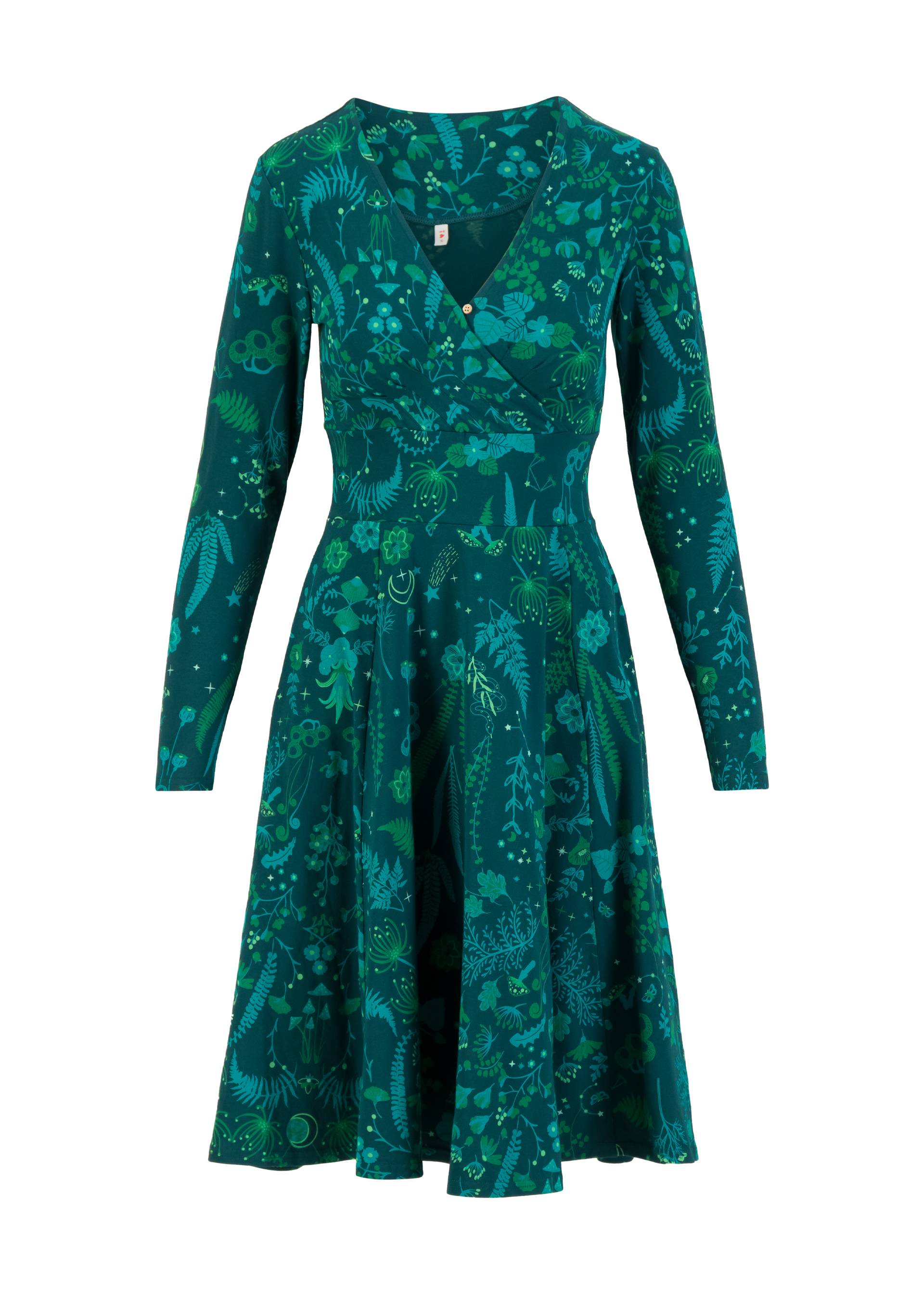 Jerseykleid Shalala Tralala, magical night walk, Kleider, Grün