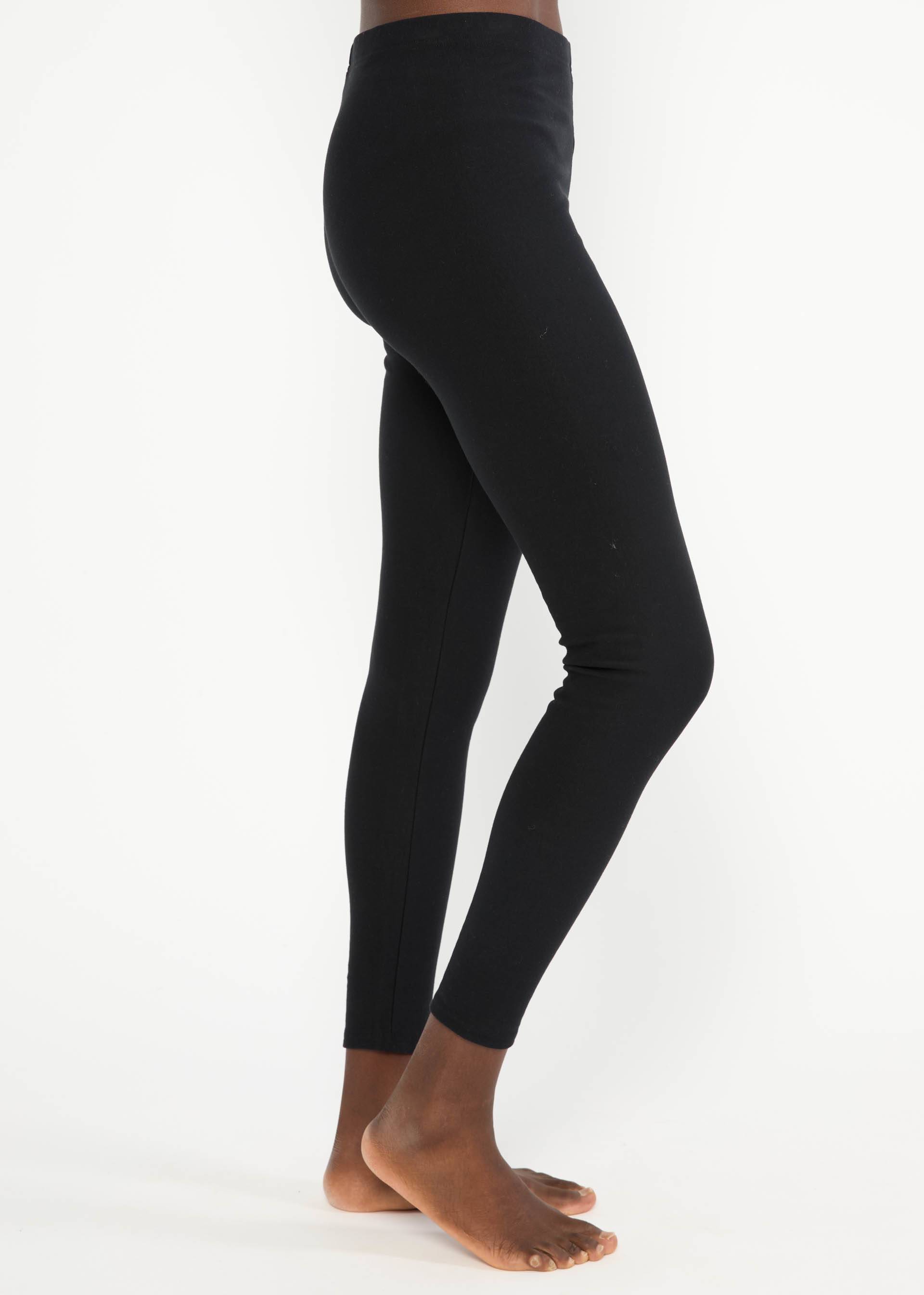 Thermo leggings Totally Thermo Extra Warm, back to black, Trousers, Black