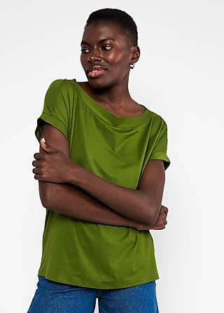 T-Shirt Flowgirl, tropical harmony green, Shirts, Gr&uuml;n