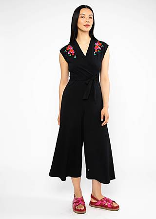 Jumpsuit Hello Fritjes Culotte, black and strong, Jumpsuits, Schwarz