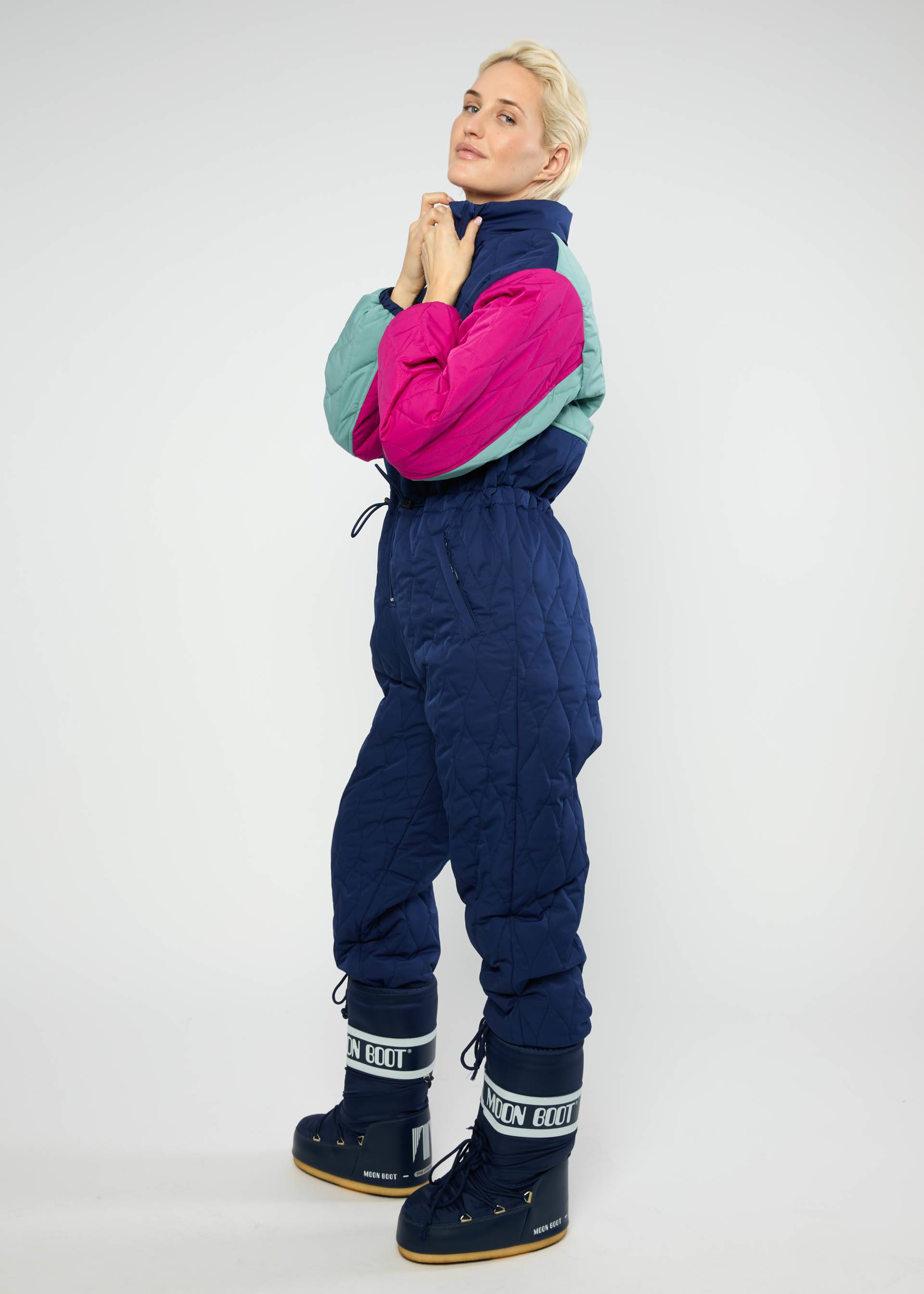 Schneeanzug Snowerall, folklore blue, Jumpsuits, Blau