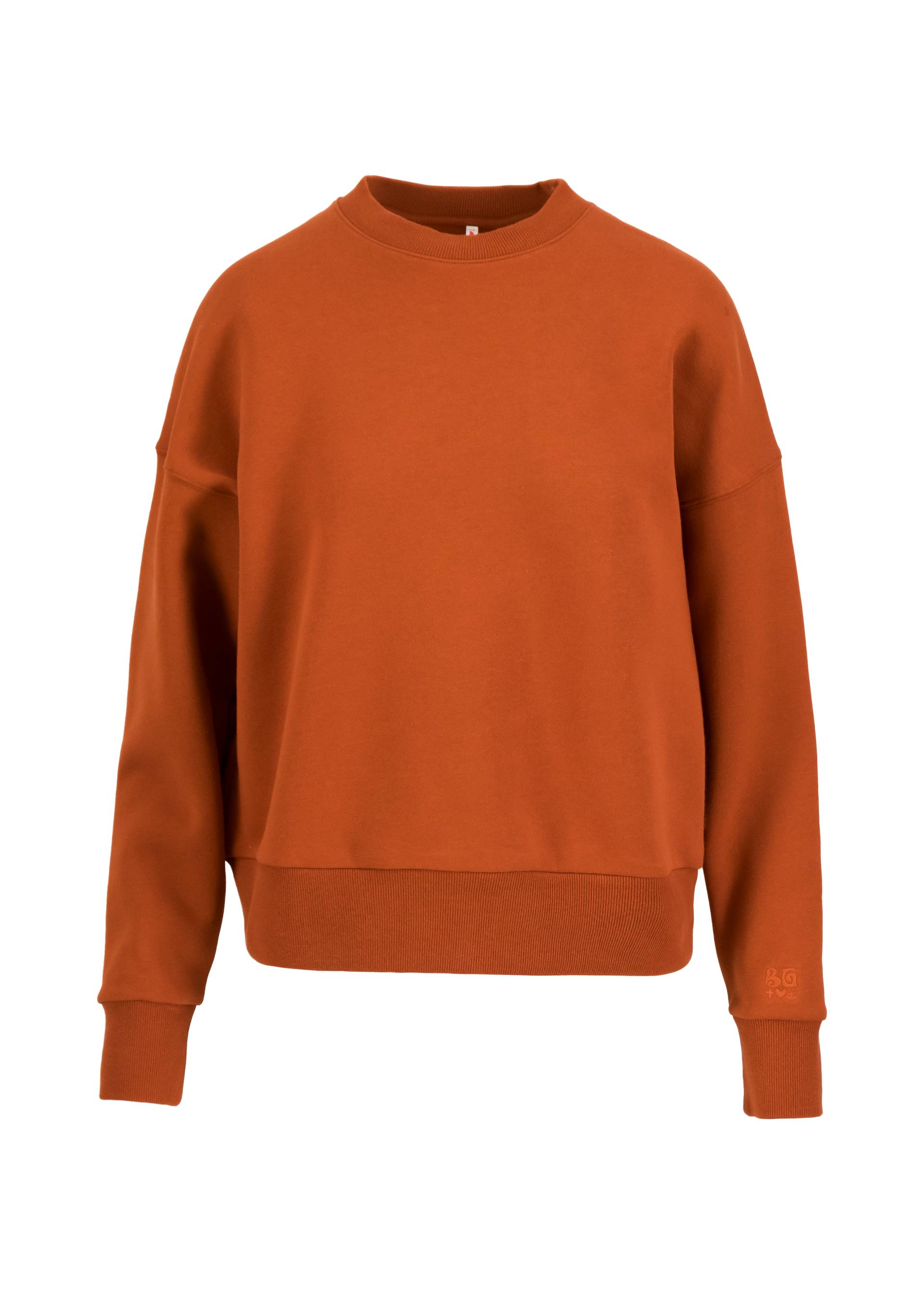 Sweatshirt Casual Crew, brown urban vibes, Sweatshirts & Hoodies, Brown