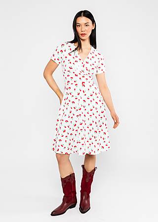 Freizeitkleid Shalala Tralala Spring, cherry print memory, Kleider, Wei&szlig;