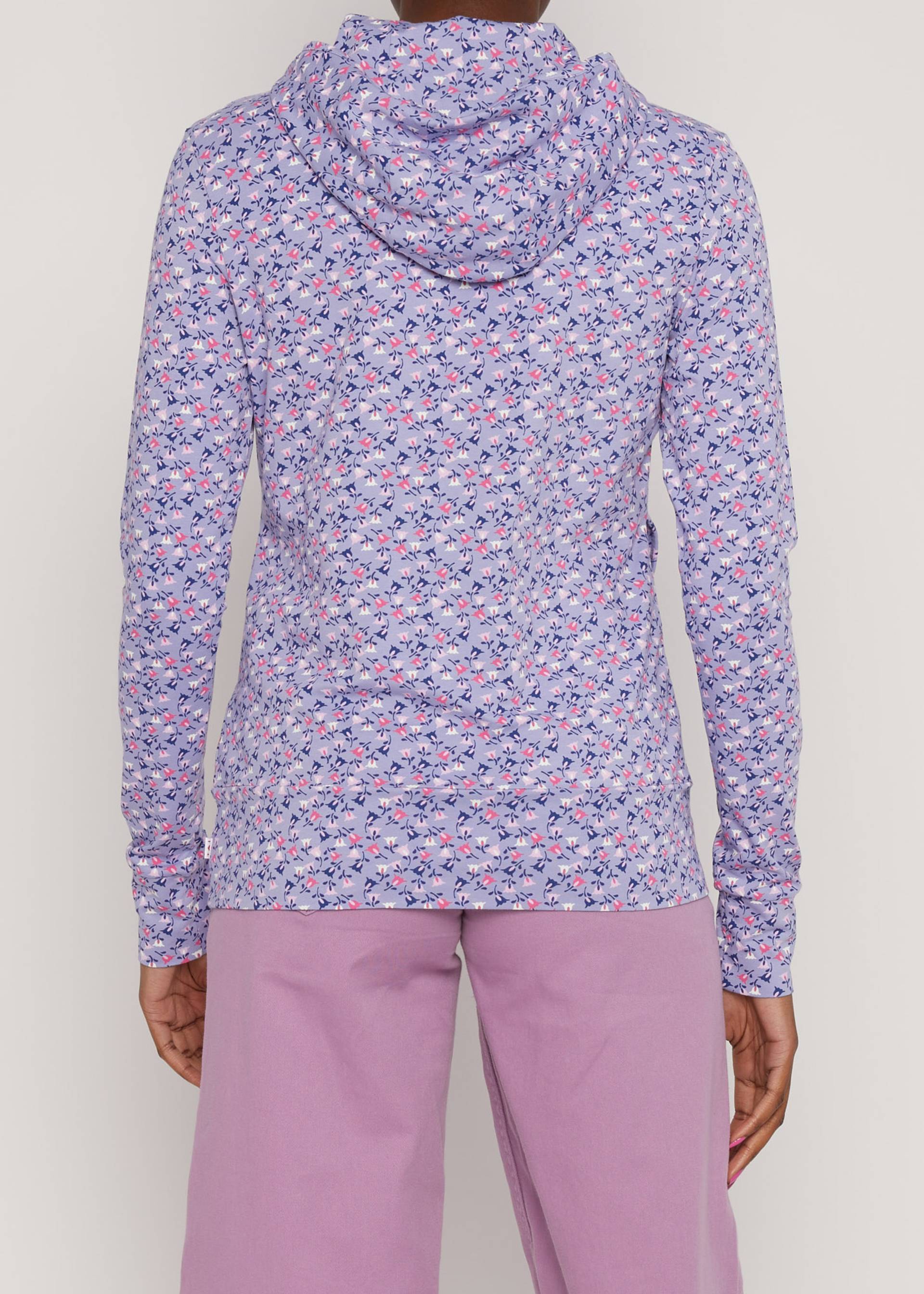 Hoodie Scuba Duba, dancing loving flower, Sweatshirts & Hoodies, Blue