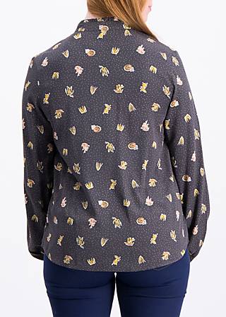 Bluse bluegrass beauty, delight desert, Blusen & Tuniken, Schwarz