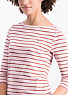 logo stripes sailorette 3/4 shirt, western line , Shirts, Rosa