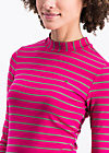 logo stripes turtle longsleeve, rough line, Shirts, Red