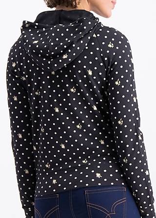 Kapuzenjacke sweet little cowgirl, dots of country, Sweatshirts & Hoodies, Schwarz
