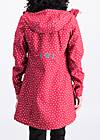 Soft Shell Jacket wild weather long anorak, dot and love, Jackets & Coats, Red