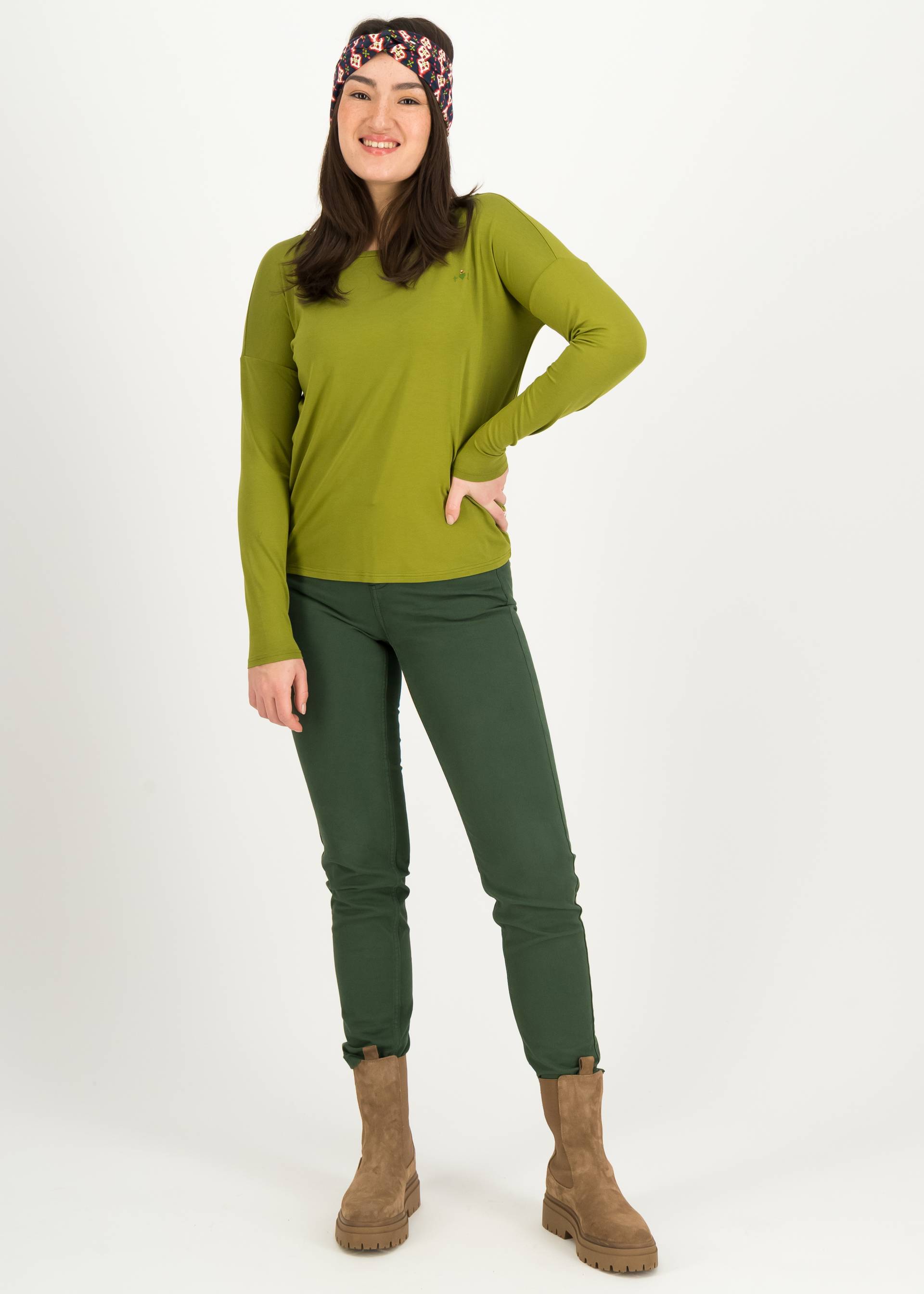 Longsleeve Carry me Home, green quilting bees, Shirts, Gr&uuml;n