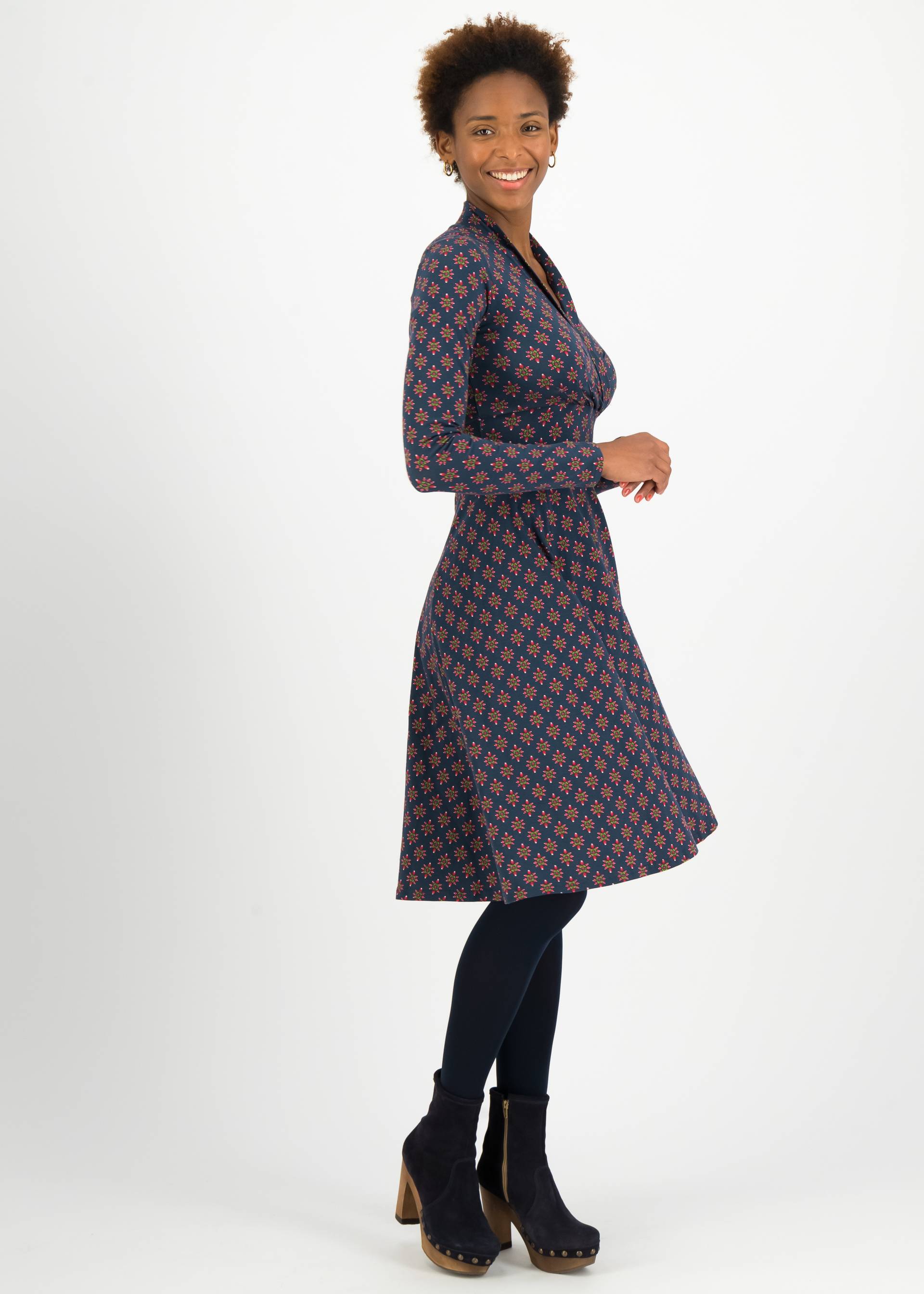 Autumn Dress Shalala Tralala Shawlax, itsy-bitsy quilting bees, Dresses, Blue